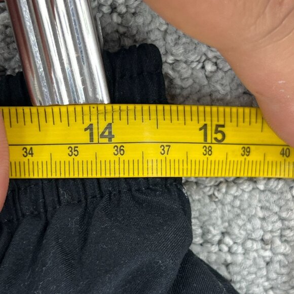 Vintage Original Waterman Shorts Mens Medium M Black Drawstring Outdoor Cotton - Picture 7 of 8